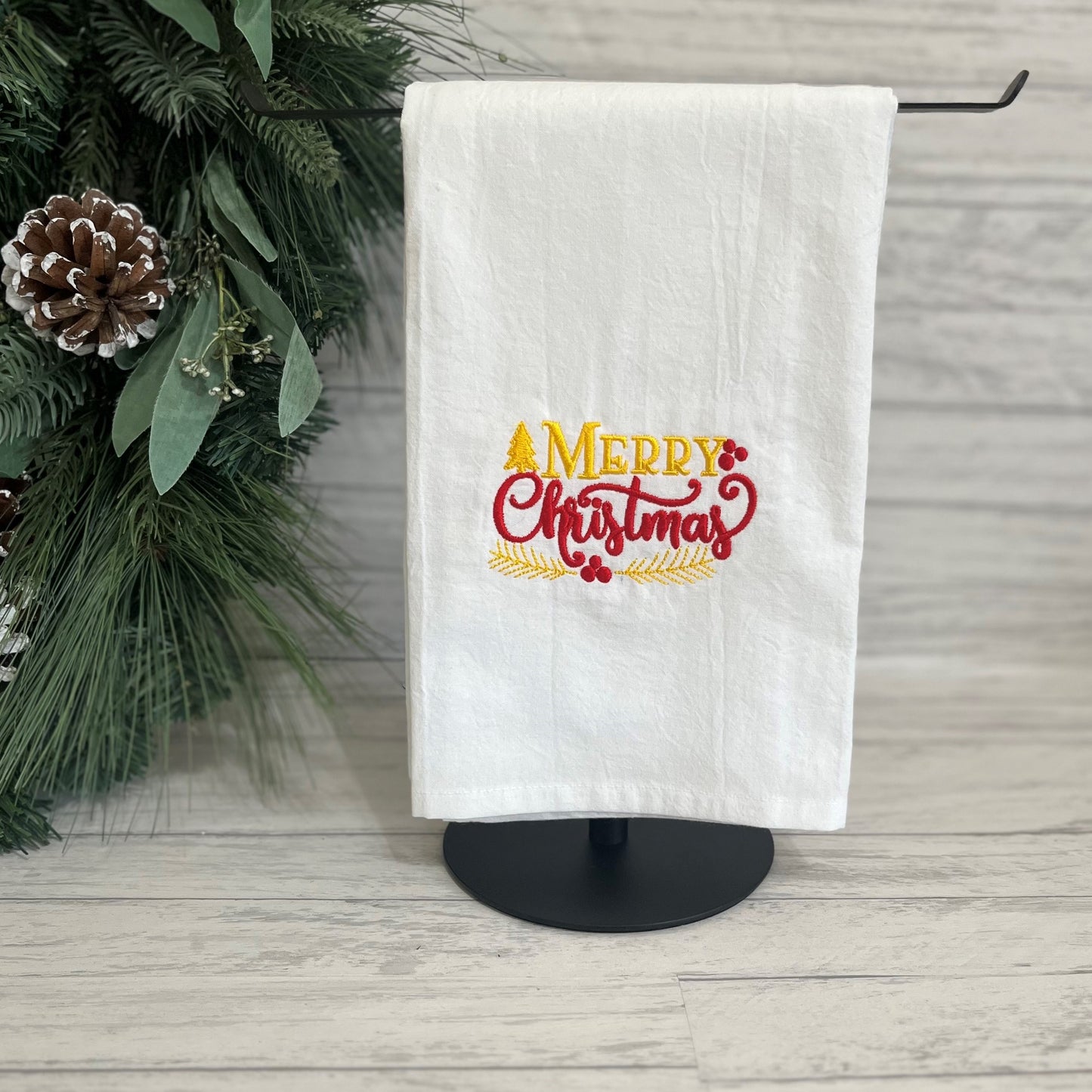 Christmas tea towels