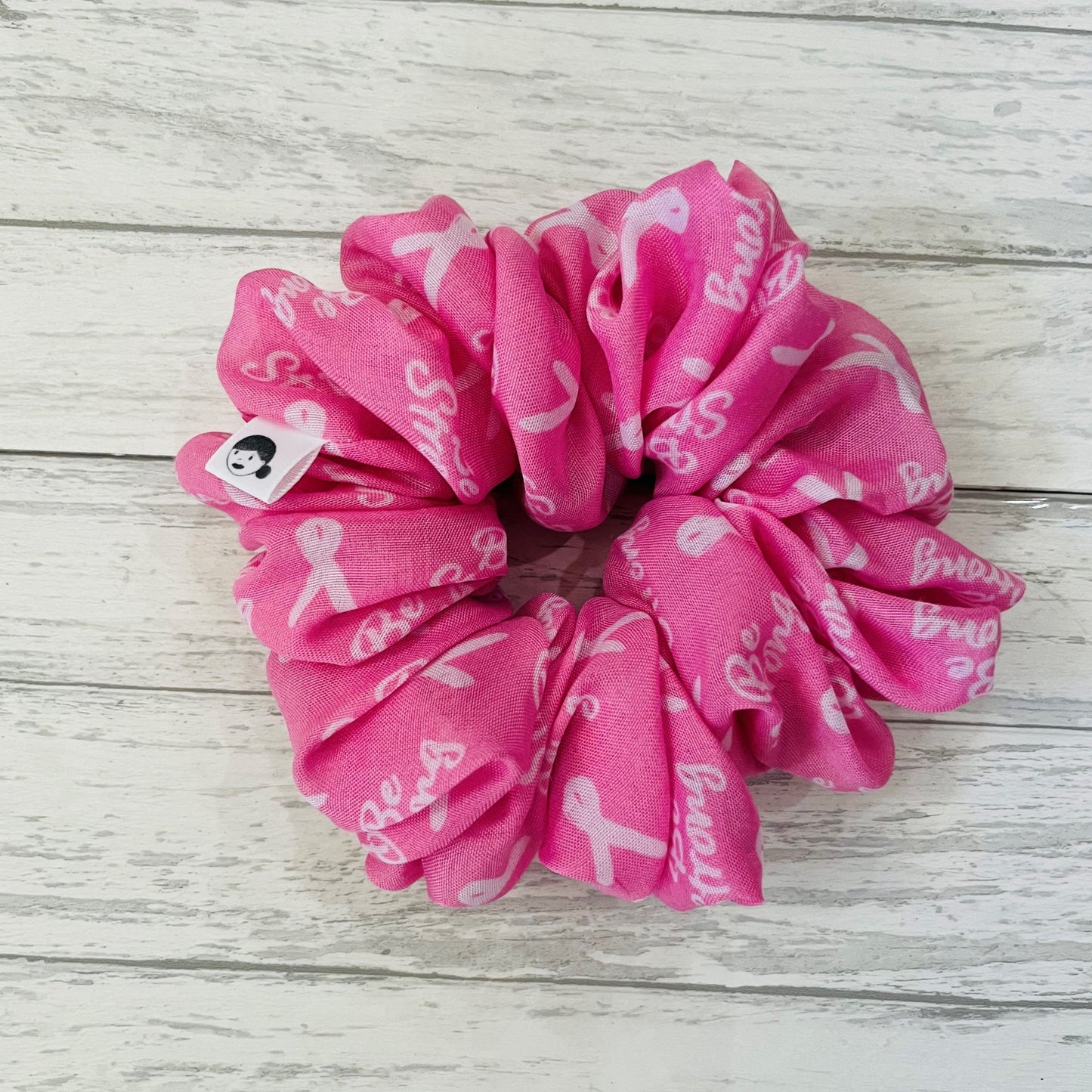 Breast Cancer Awareness Scrunchie